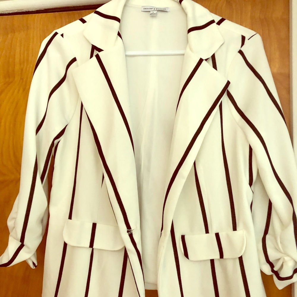 Women’s stripped blazer